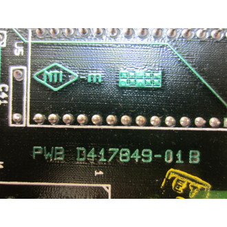 MTS D417849-01 Circuit Board 417850-01E - Used
