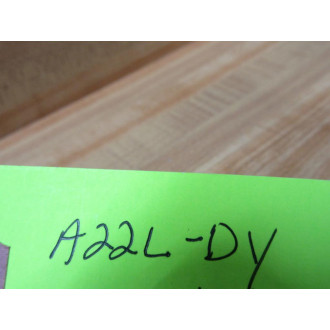 Omron A22L-DY Pushbutton A22LDY - New No Box