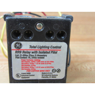 General Electric RR9 Relay wIsolated Pilot