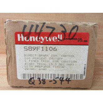 Honeywell S89F-1106 Ignition Controller S89F1106