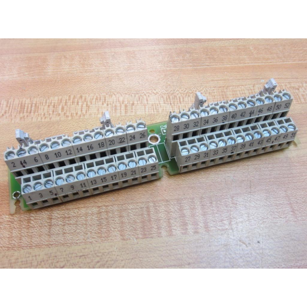 Siemens C98043-A1616-L1-04 Terminal Board C98043A1616L104 - Used Siemens C98043-A1616-L1-04 Terminal Board C98043A1616L104 - Used