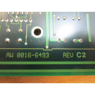 Electro-Craft AW 0016-6493 Circuit Board SS 0016-6493 For:BRU-200 Servo Drive - Used