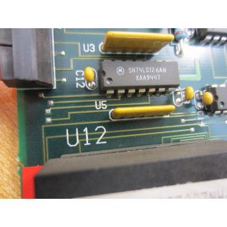 Electro-Craft AW 0016-6493 Circuit Board SS 0016-6493 For:BRU-200 Servo Drive - Used