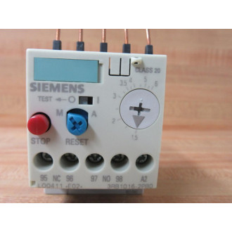 Siemens 3RB1016-2PB0 Overload Relay 3RB10162PB0