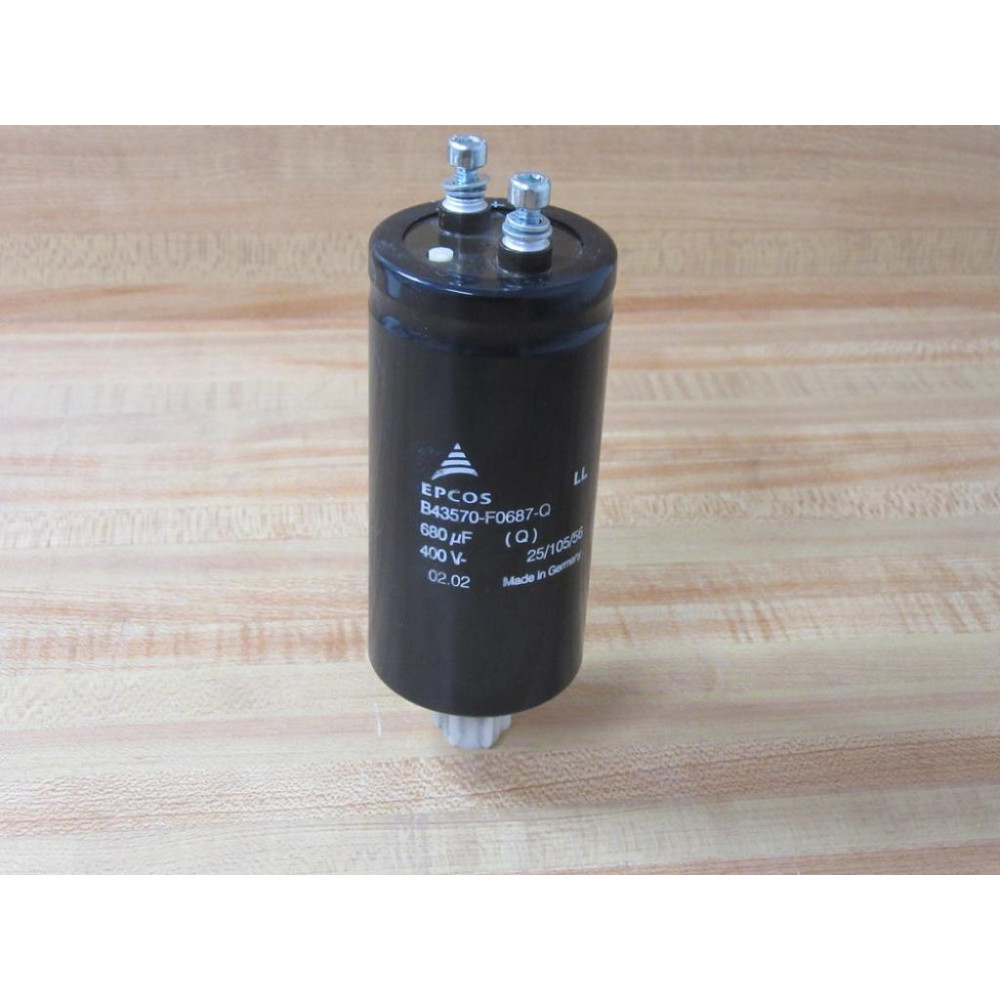 EPCOS B43570-F0687-Q Capacitor B43570F0687Q - Used