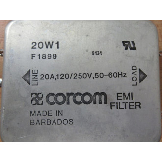 Corcom 20W1 EMI Filter - Used