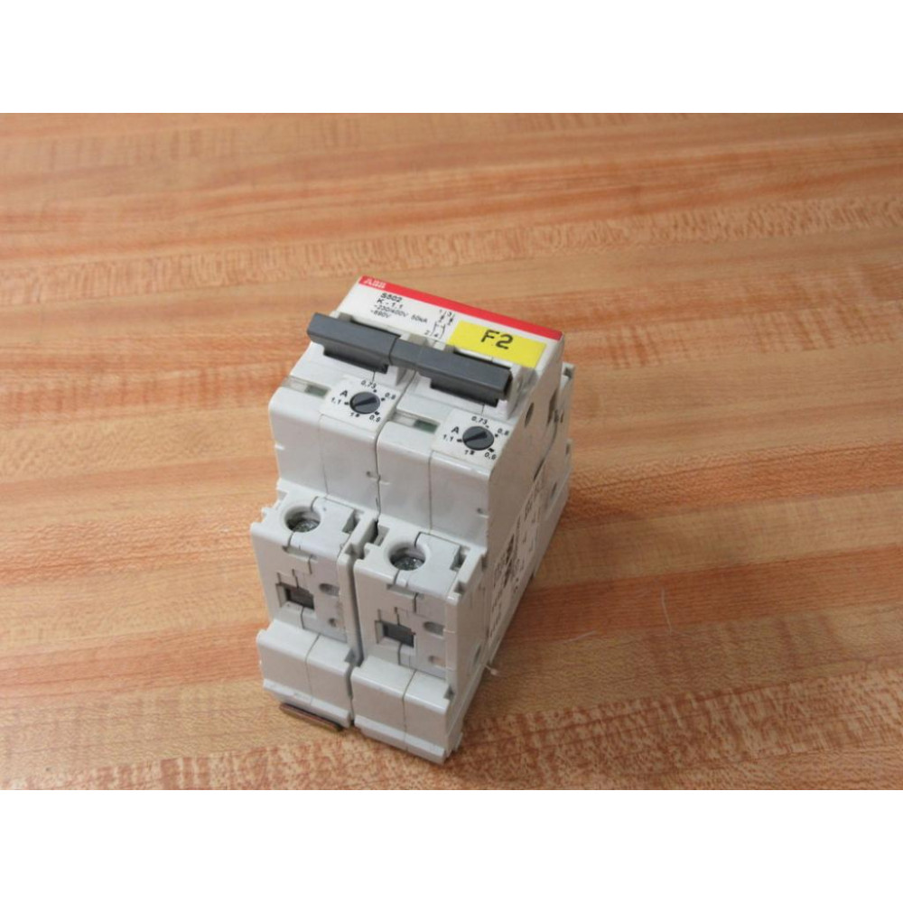 ABB S502-K-1,1 Circuit Breaker S502K11 - Used ABB S502-K-1,1 Circuit Breaker S502K11 - Used