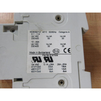 ABB S502-K-1,1 Circuit Breaker S502K11 - Used