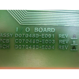 Ramsey D07048D-E001 IO Board D07048DE001 - Used