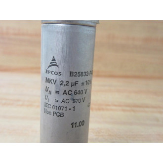 EPCOS B25832-F4225-K001 Capacitor B25832F4225K001 - Used EPCOS B25832-F4225-K001 Capacitor B25832F4225K001 - Used