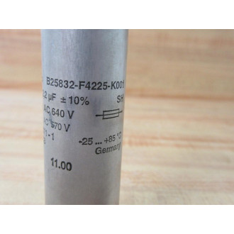 EPCOS B25832-F4225-K001 Capacitor B25832F4225K001 - Used EPCOS B25832-F4225-K001 Capacitor B25832F4225K001 - Used