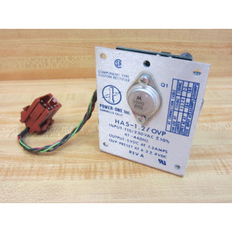 Power One HA5-1.2OVP Power Supply HA512OVP - Used