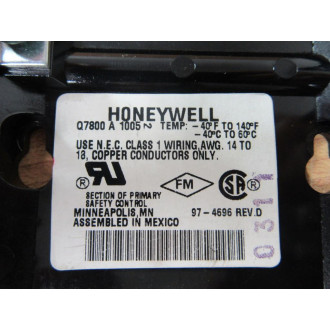 Honeywell 97-4696 Burner Control Relay Base 974696 - New No Box