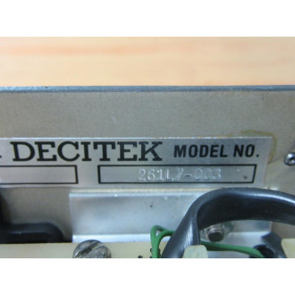 Decitek 261L7-003 General Electric Head Reader 261L7003 - Used
