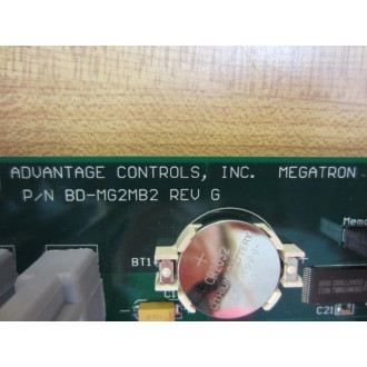 Advantage Controls BD-MG2MB2 Circuit Board BDMG2MB2 - Used