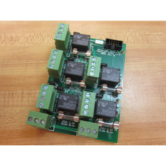 Advantage Controls 1A5A000319 Relay Card PWB 1A5A000319-LF - Used