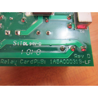 Advantage Controls 1A5A000319 Relay Card PWB 1A5A000319-LF - Used