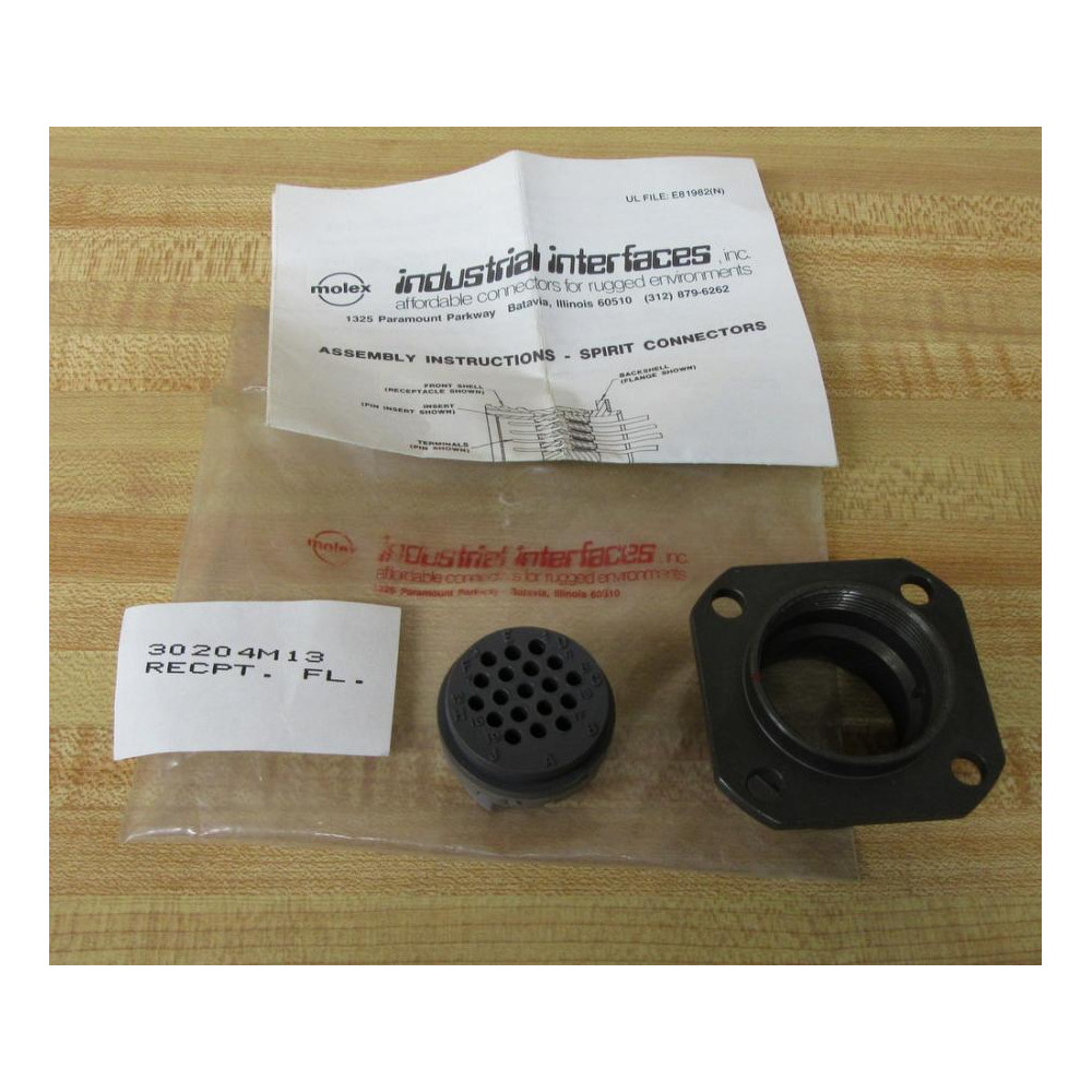 Molex 30204M13 Connector 19-Pin Connector Only