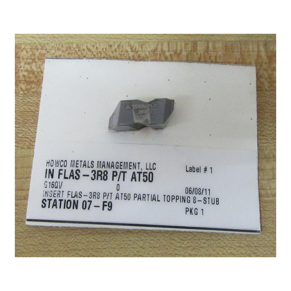 Tool Flo FLAS-3R8-PT-AT50 Threading Insert 3R8S AT50 19