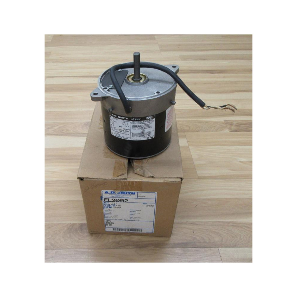 A.O. Smith EL2002 Oil Burner AC Motor A.O. Smith EL2002 Oil Burner AC Motor