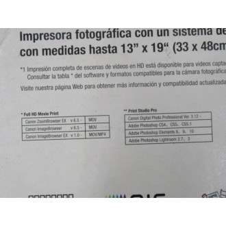 Canon PIXMA PRO-100 Inkjet Photo Printer K10377