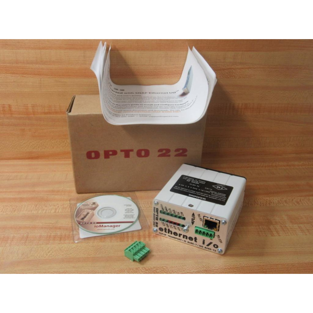 Opto 22 SNAP-B3000-ENET Programmable Controller SNAPB3000ENET Opto 22 SNAP-B3000-ENET Programmable Controller SNAPB3000ENET