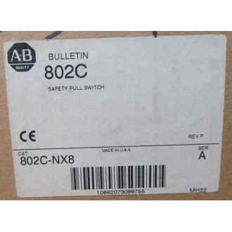 Allen Bradley 802C-NX8 Safety Light 802CNX8