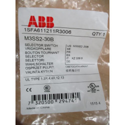 ABB M3SS2-30B Selector Switch 1SFA611211R3006