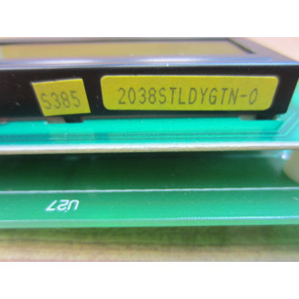 Trabon 163C13009-001 Digital Display Board 163C13009001 - Used