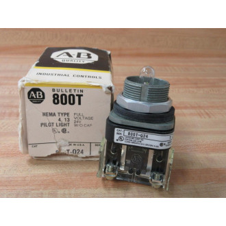 Allen Bradley 800T-Q24 Pilot Light WO Lens