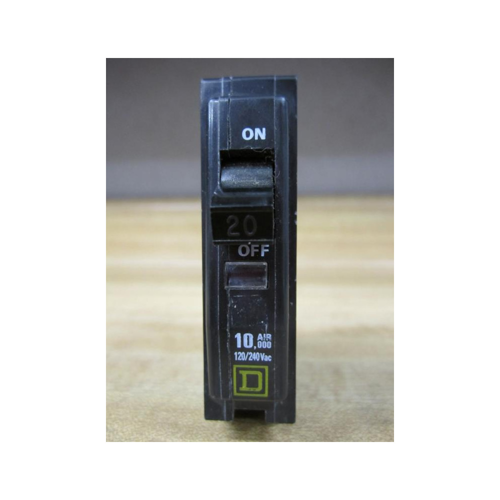 Square D YF-6731 Circuit Breaker YF6731 20A 120240V (Pack of 3) - Used Square D YF-6731 Circuit Breaker YF6731 20A 120240V (Pack of 3) - Used