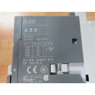 ABB A50-30-00 Starter A50300084 1SBL351001R8400 Chipped - Used