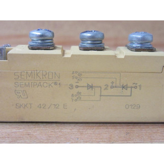 Semikron SKKT 4212E Thyristor Diode Module SKKT4212E (Pack of 2) - Used