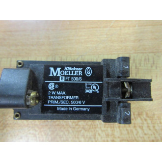 KlocknerMoeller BFT 5006 Transformer BFT5006 - Used