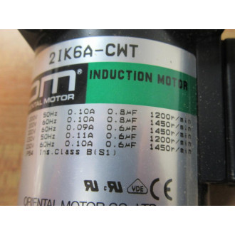 Oriental Motor 2IK6A-CWTE induction Motor 2IK6ACWTE