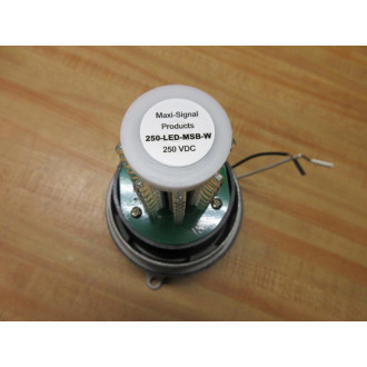 Maxi-Signal LED-F-250-FM-P Red Flashing LED Light - New No Box