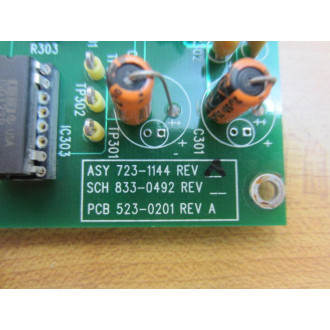 DFE 723-1144 Signal Isolation PCB 523-0201 - Used