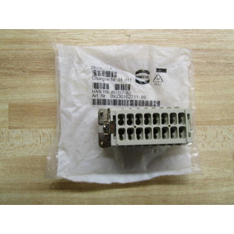 Harting HAN 16E-BU Connector16PIN FEMALE 16AMP 380V