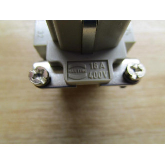 Harting HAN 16E-BU Connector16PIN FEMALE 16AMP 380V
