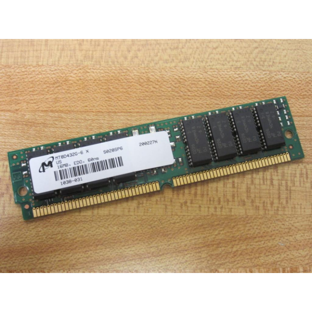 Micron MT8D432G-6 Fast Page DRAM Module MT8D432G6 - Used