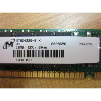 Micron MT8D432G-6 Fast Page DRAM Module MT8D432G6 - Used
