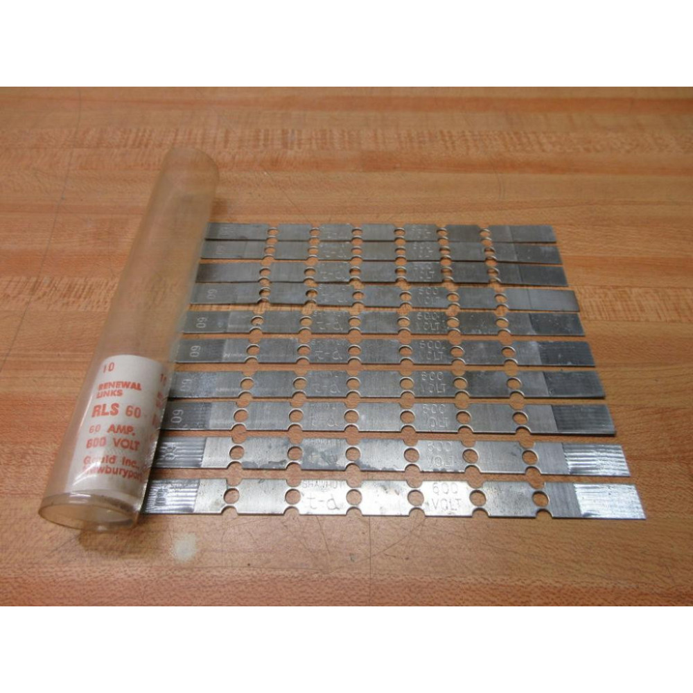 Gould Shawmut Ferraz RLS-60 Mersen Fuse Link RLS60 (Pack of 10)