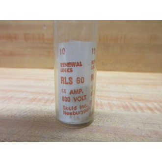 Gould Shawmut Ferraz RLS-60 Mersen Fuse Link RLS60 (Pack of 10)