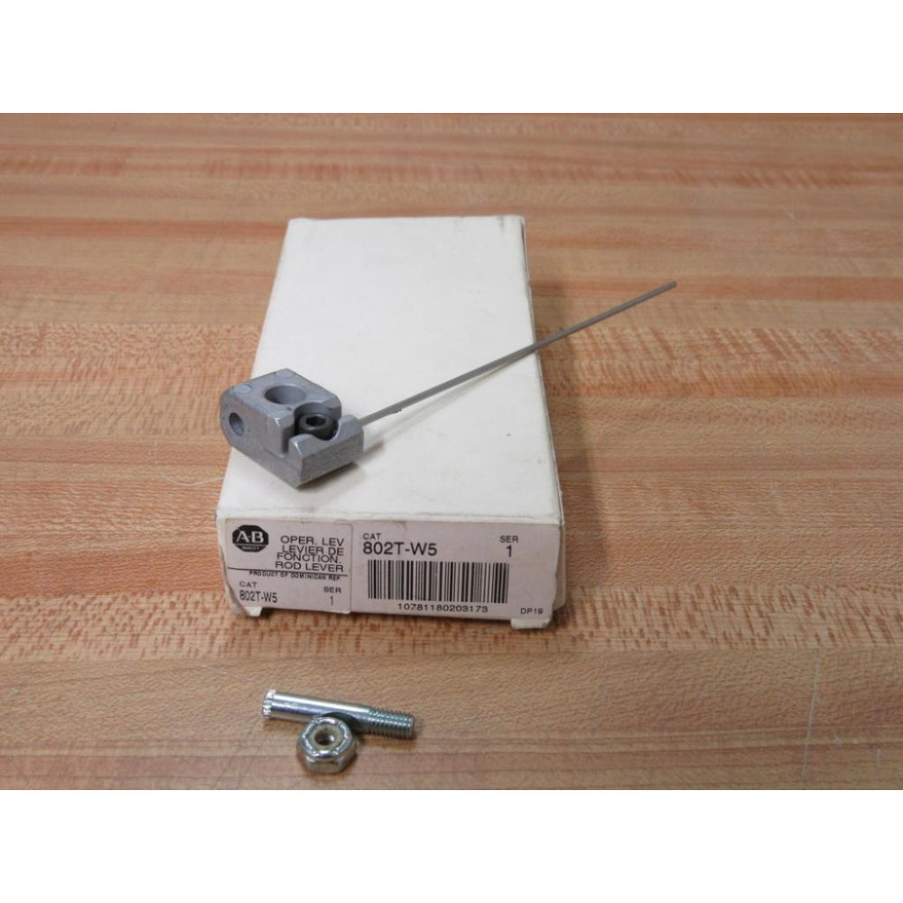 Allen Bradley 802T-W5 Operating Lever 802TW5 wHardware