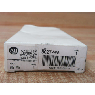 Allen Bradley 802T-W5 Operating Lever 802TW5 wHardware