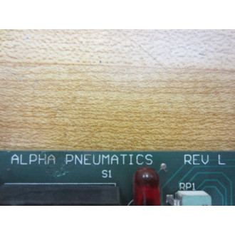 Alpha Pneumatics REV.L Circuit Board 2402 - Parts Only