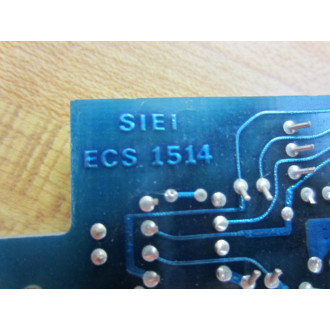 SIEI ECS 1514 MY34 Circuit Board ECS1514 2 MY34 C - Parts Only
