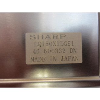 Sharp LQ150X1DG51 LCD Display WCircuit Board - Used