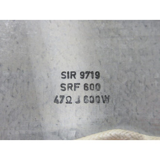 SIR SRF600 Wirewound Resistor 47Ω - Used