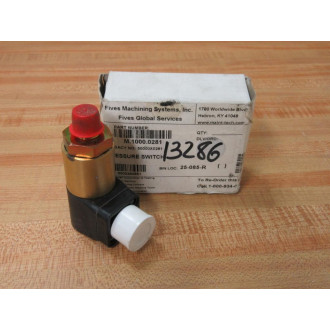 GEMS 239665 Pressure Switch PS75-40-4MNZ-C-HR-V